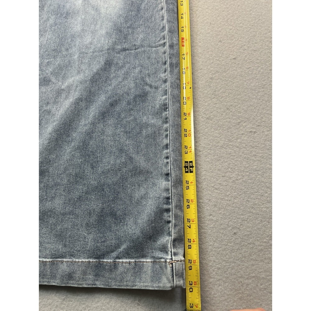 Copper Flash Women's 16 (34x30) High Rise Wide Leg Denim‎ Jeans Ultra Stretch - Picture 4 of 8